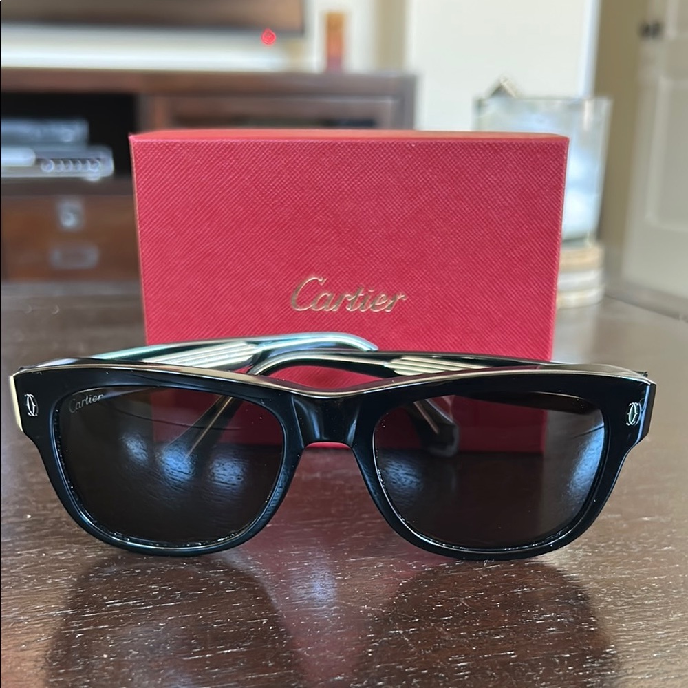 Cartier Black Sunglasses